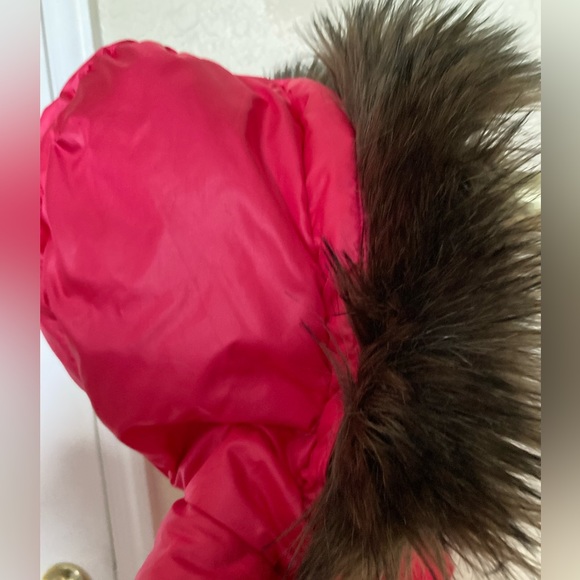 Baby Gap  fur hooded Puffer Jacket - Picture 4 of 7
